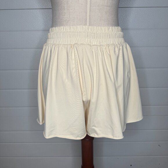 Love Tree White Athletic Flowy Shorts – Size Small - Picture 3 of 8